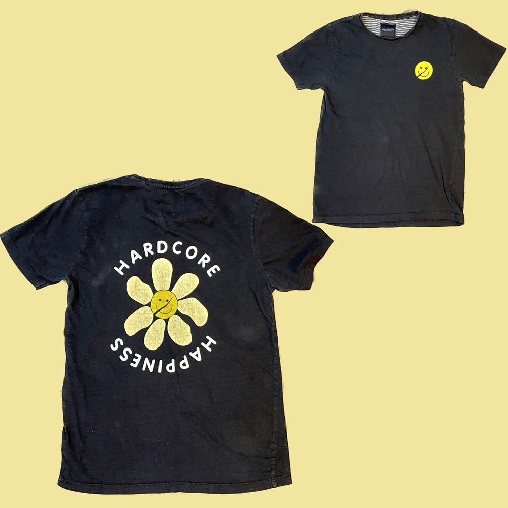 Denim & Flower Ricky Singh Hardcore Happiness T-Shirt 11/12 (Medium)